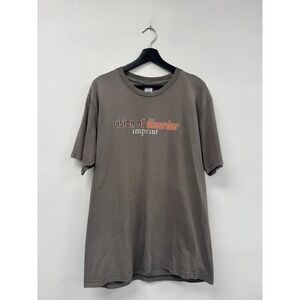 Vintage Vision Of Disorder Shirt Mens XL Gray Blue Grape Imprint Band 90s HC